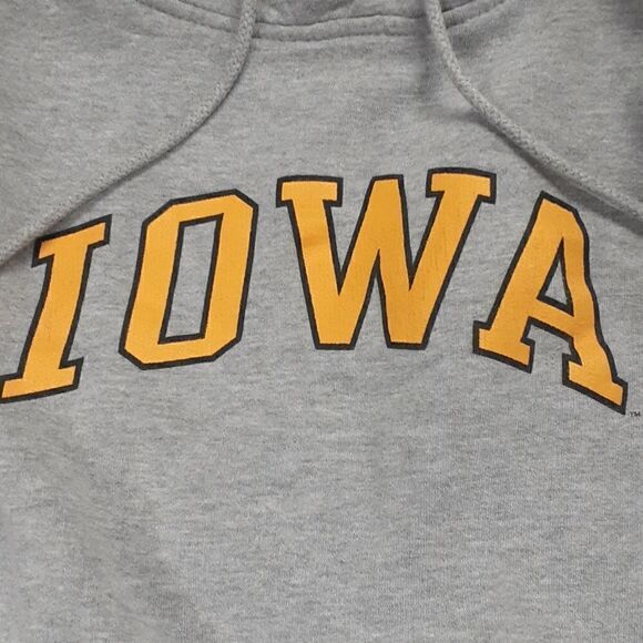 Size Adult S Hawkeyes gray unisex sweatshirt - Picture 2 of 4